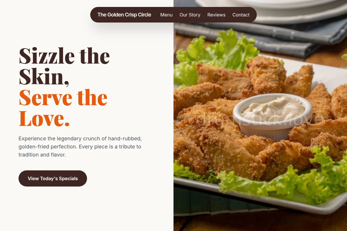 Rub Fried Chicken